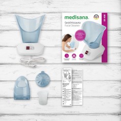 Experience Radiant Skin with the MEDISANA DS 400 Face Steamer - Your Essential Moisturizing Solution!